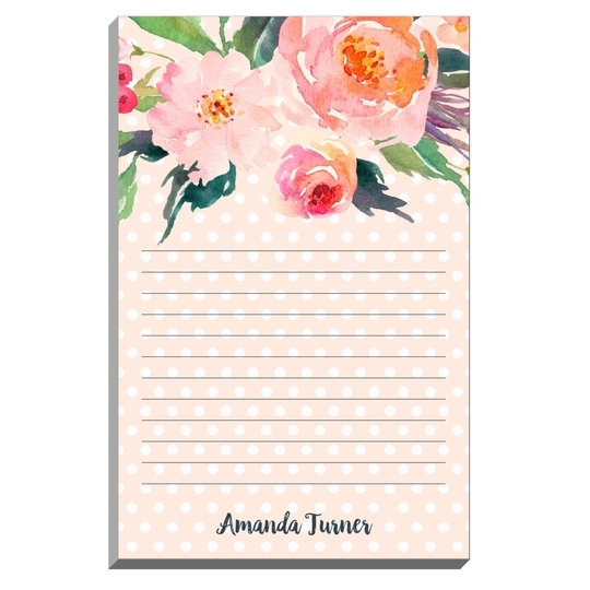 Watercolor Bouquet Notepads