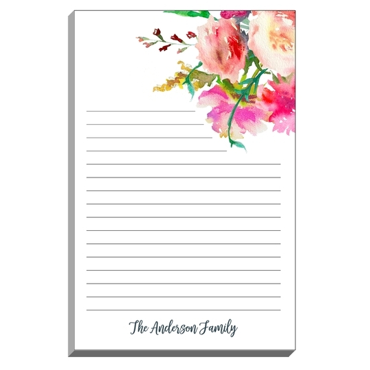 Corner Bouquet Notepads