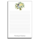 Yellow and Blue Bouquet Notepad Image 2 of 2