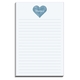 Watercolor Heart Notepads Image 5 of 5