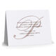 Script Initial Folded Sympathy Cards Image 3 of 4