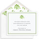Leaf with Frame Flat Sympathy Cards Image 1 of 3