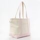 Personalized Powder Pink Vine Trimmed Classic Tote Image 3 of 3