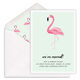 Chic Flamingo Moving Announcements Image 5 of 5