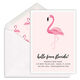 Chic Flamingo Moving Announcements Image 3 of 5