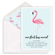 Chic Flamingo Moving Announcements Image 1 of 5