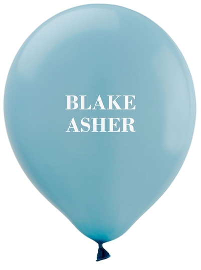 Two Bold Names Latex Balloons