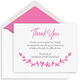 Laurel Thank You Flat Sympathy Cards Image 1 of 3