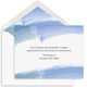 Blue Watercolor Folded Sympathy Cards Image 1 of 4