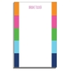 Sorbet Stripes Notepad Image 1 of 2