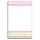 Watercolor Chevron Notepad Image 1 of 2