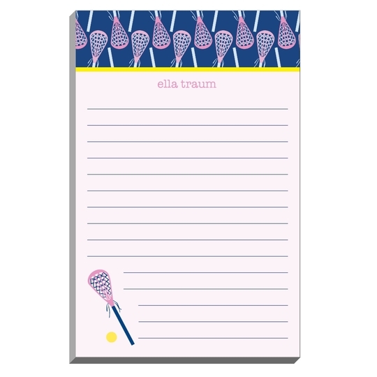 Girls Lacrosse Notepads