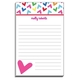 Rainbow Hearts Notepads Image 2 of 2