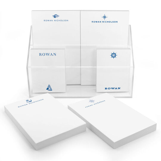 Nautical Notepad Set (6 Pads)