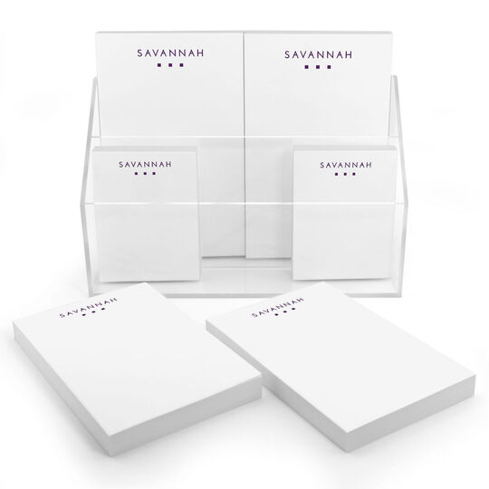 Petite Square Notepad Set (6 Pads)