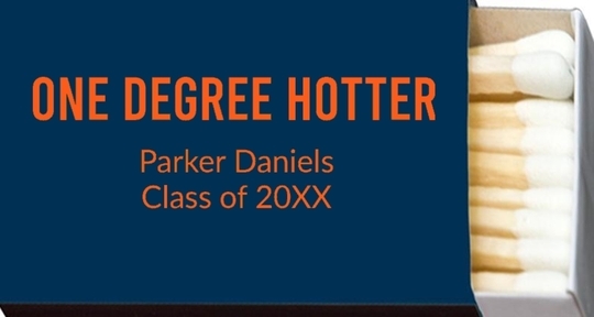 One Degree Hotter 20-Strike Matchboxes