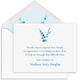 Eucalyptus Motif Flat Sympathy Cards Image 1 of 2
