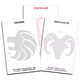 Large Zodiac Design Notepads Image 1 of 2