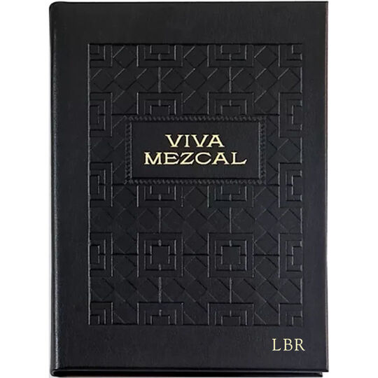 Viva Mezcal Personalized Leather Book
