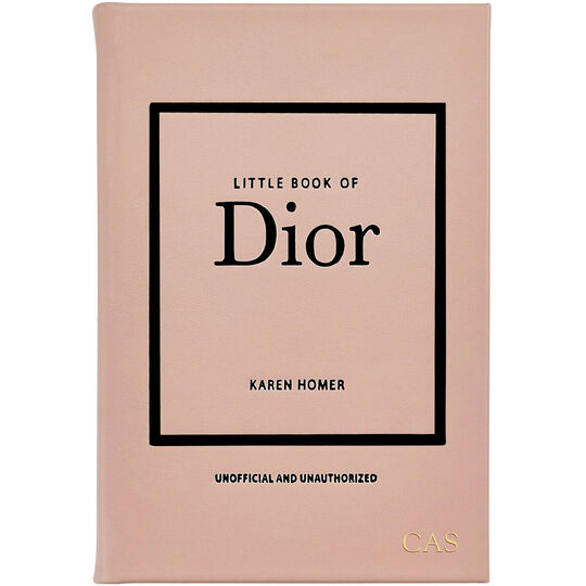 Personalized Little Book of Dior Leather Book