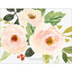 Pink Rose Spray Flat Sympathy Cards Image 2 of 2