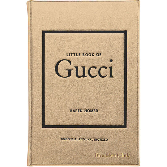 Personalized Little Book of Gucci Leather Book