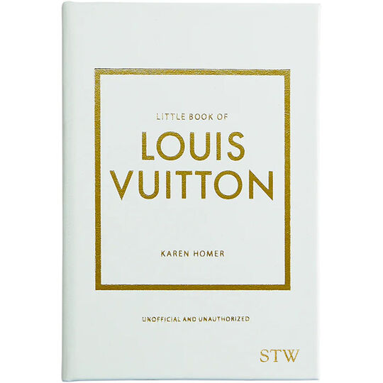 Personalized Little Book of Louis Vuitton Leather Book