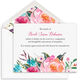 Watercolor Peonies Folded Sympathy Cards Image 1 of 3