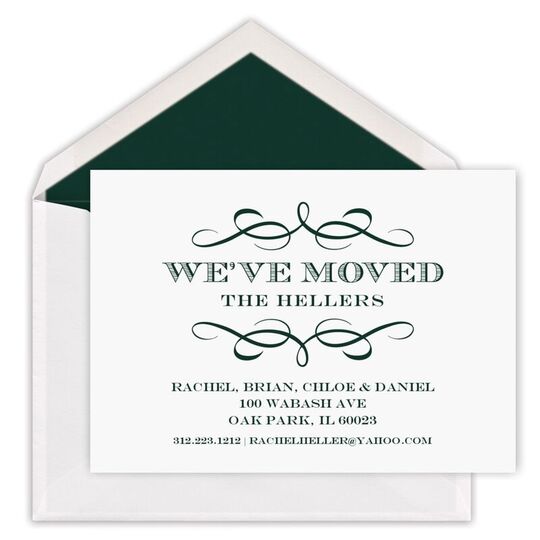 Simple Scroll Moving Announcements - Raised Ink