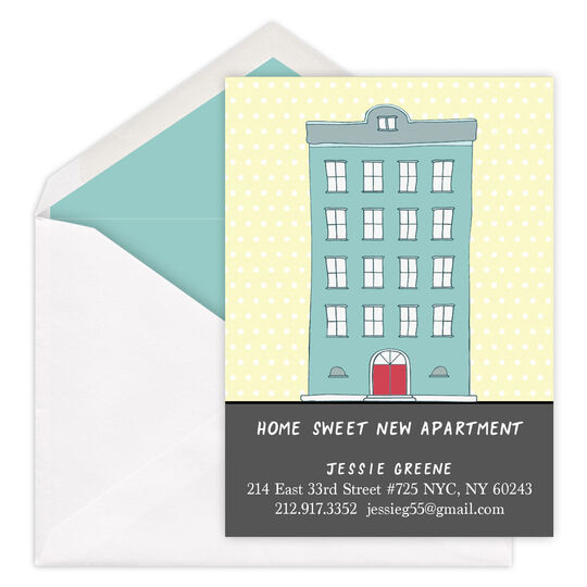 New Apartment Moving Announcements