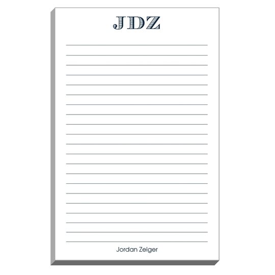 Classic Initial Notepads