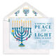 Peace and Light Flat Hanukkah Cards Image 1 of 2