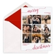 Script Holiday Greeting Flat Holiday Photo Cards Image 1 of 4