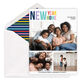 Colorful New Year Home Flat Holiday Photo Cards Image 1 of 2