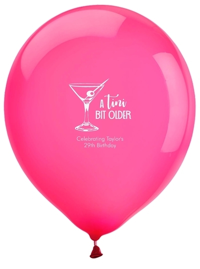 A Tini Bit Older Latex Balloons