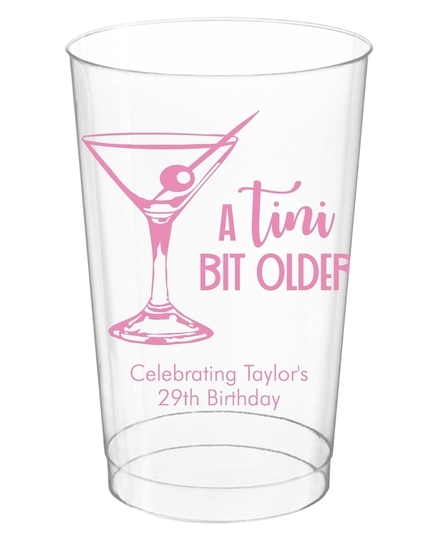 A Tini Bit Older Clear Plastic Cups