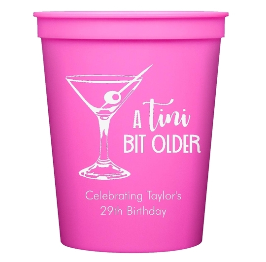 A Tini Bit Older Stadium Cups