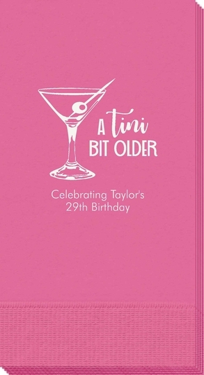 A Tini Bit Older Guest Towels