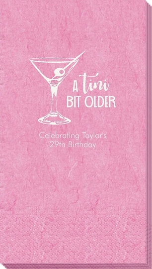 A Tini Bit Older Bali Guest Towels