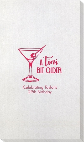 A Tini Bit Older Bamboo Luxe Guest Towels