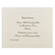 Embossed Dotted Border Reception Cards Image 1 of 2