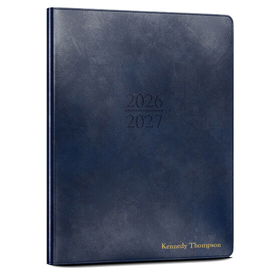 2027 Leather Academic Planner (7 x 9 in)