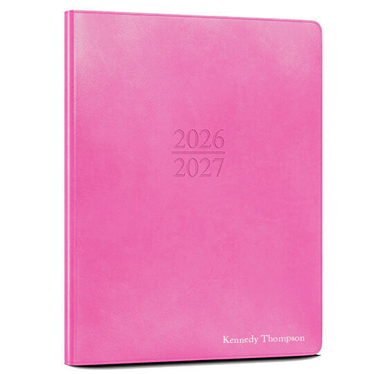 2027 Leather Academic Planner (7 x 9 in)