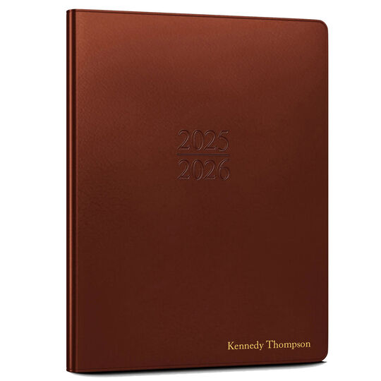 2026 Leather Academic Planner (7 x 9 in)