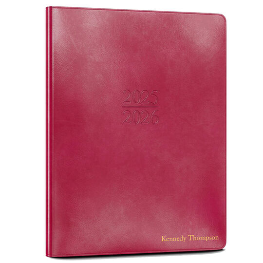 2026 Leather Academic Planner (7 x 9 in)