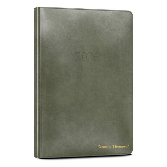 2026 Daily Leather Planner (5.5 x 8 in)