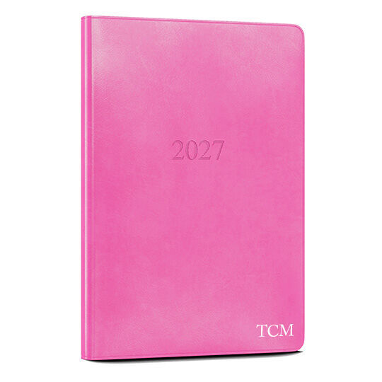2027 Daily Leather Planner (5.5 x 8 in)