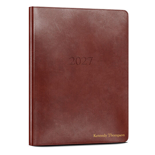 2027 Weekly Leather Planner (5.5 x 8 in)