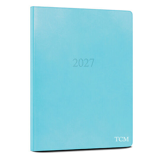 2027 Large Monthly Leather Planner (7.5 x 9.75 in)