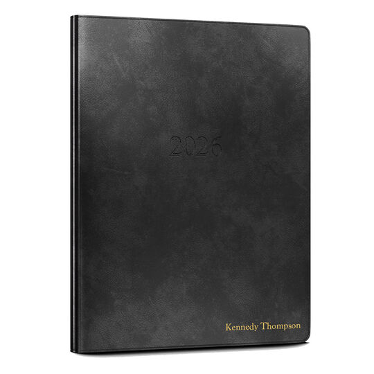 2026 Large Monthly Leather Planner (7.5 x 9.75 in)